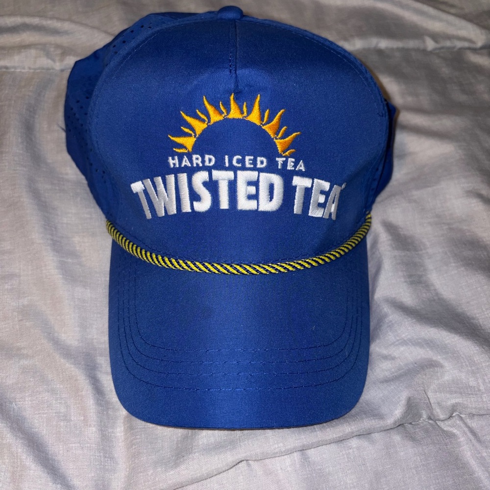 Twisted Tea Blue Cap Barely Worn